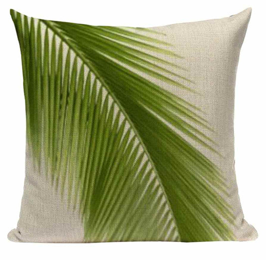Housse de coussin <br> Palmier