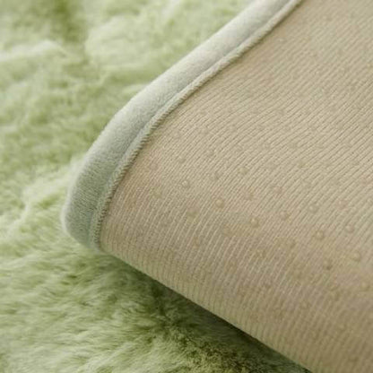 Housse de Canapé Ultra Douce en Fausse Fourrure - Vert Menthe