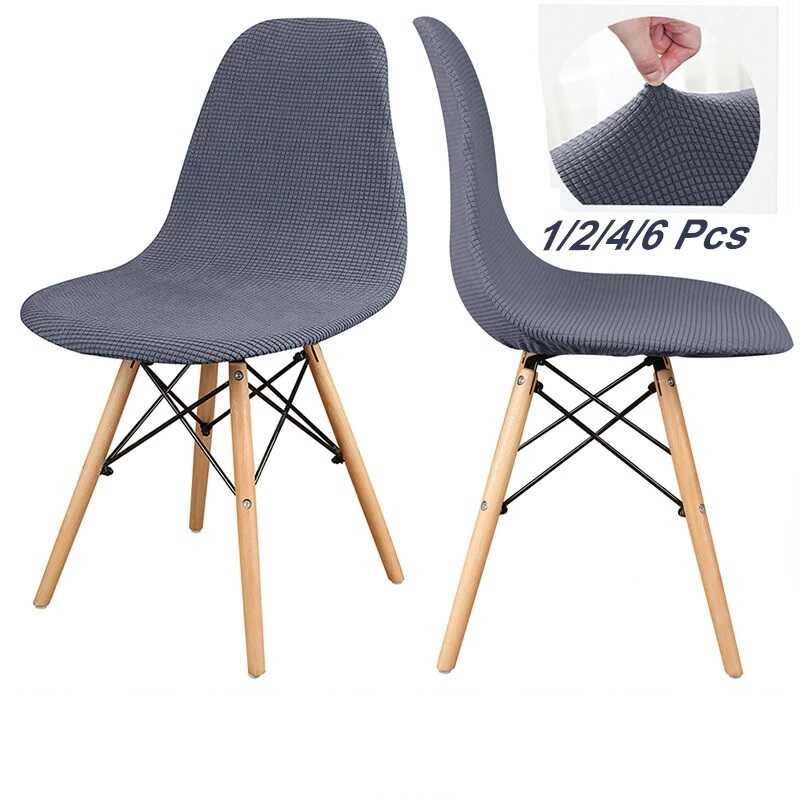 Housse de Chaise <br/> Scandinave - Gris
