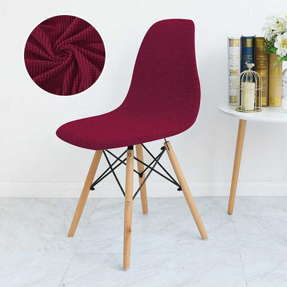 Housse de Chaise Scandinave Universelle Rouge - Décoration et Rénovation