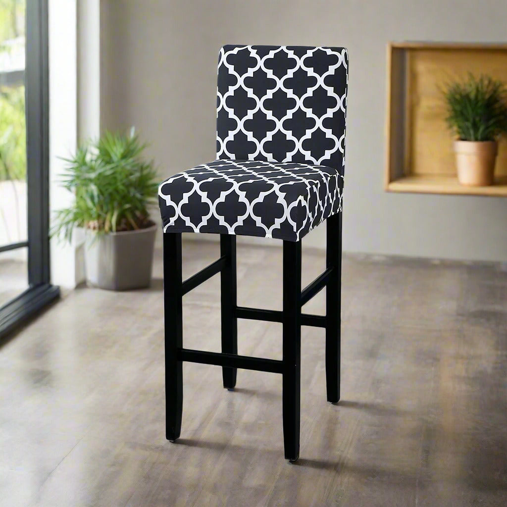 Housse Tabouret de Bar - Zébre