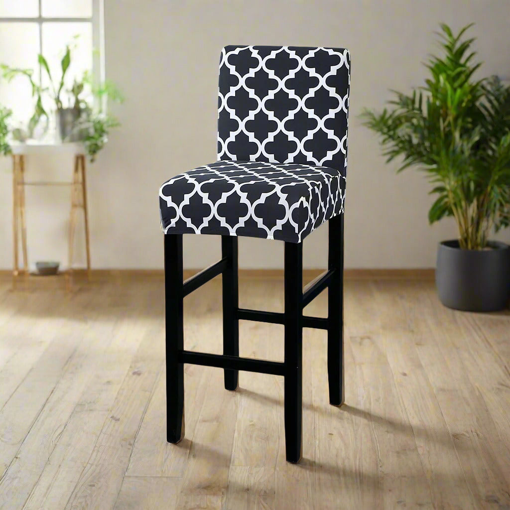 Housse Tabouret de Bar - Zébre
