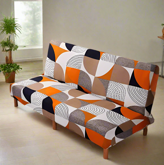 Housse de Clic Clac Matelassé Motif Géométrique - Design Confortable & Universelle