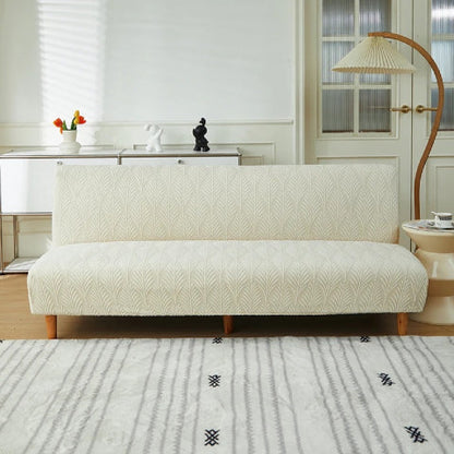 Housse clic clac en jacquard - beige