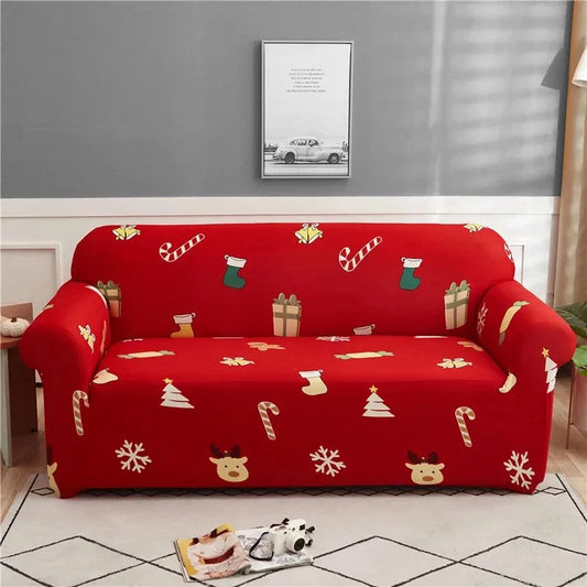 Housse de Canapé Imprimée Promo de Noël 6