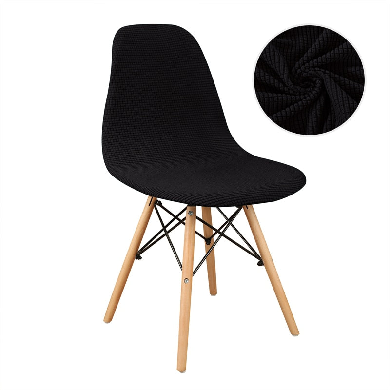 Housse de Chaise <br/> Scandinave - Noir