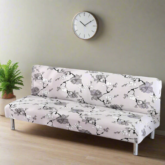 Housse de Clic Clac à Motif Florale Noir & Blanc - Élégance Intemporelle