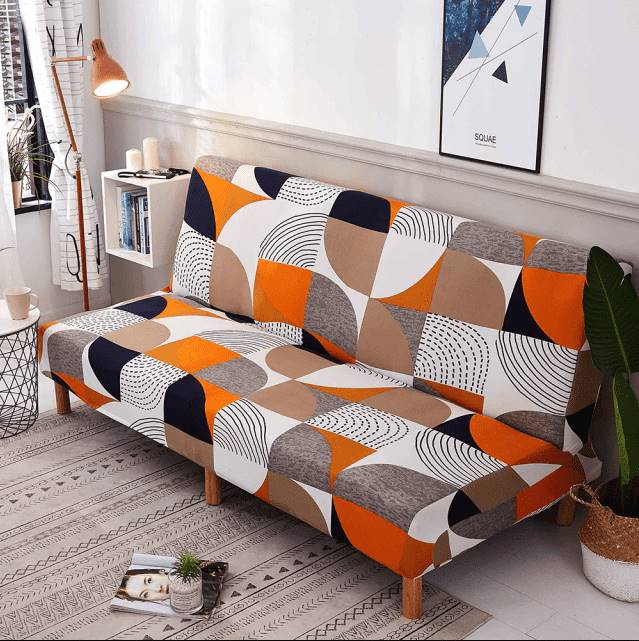 Housse de Clic Clac Matelassé Motif Géométrique - Design Confortable & Universelle