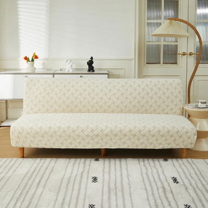 Housse de clic clac en jacquard - beige