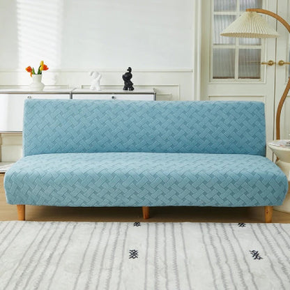 Housse de clic clac en jacquard - bleu ciel