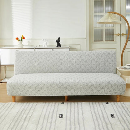Housse de clic clac en jacquard - gris clair