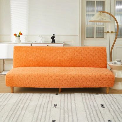 Housse de clic clac en jacquard - orange