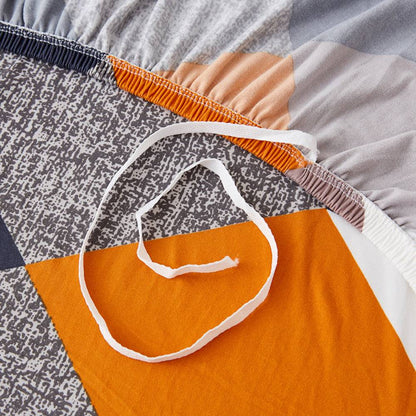Housse de Canapé Extensible à Motif Géométrique - Protection & Style Moderne