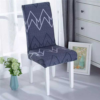 Housse de Chaise Universelle Dégradé Gris - Design Élégant & Protection Optimale