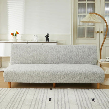 Housse pour clic clac en jacquard - gris clair