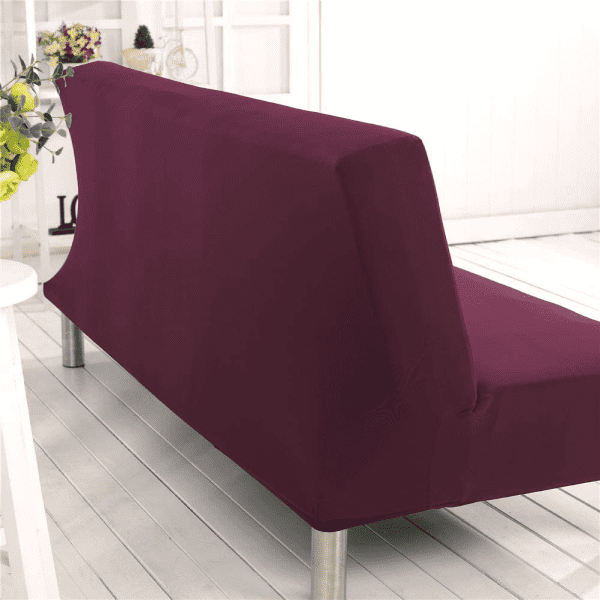 Housse Clic Clac Mauve Foncé - Extensible, Élégante et Moderne