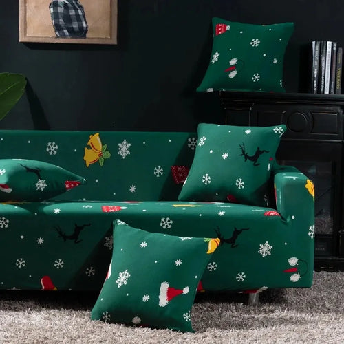 Housse de Canapé Imprimée Promo de Noël 5