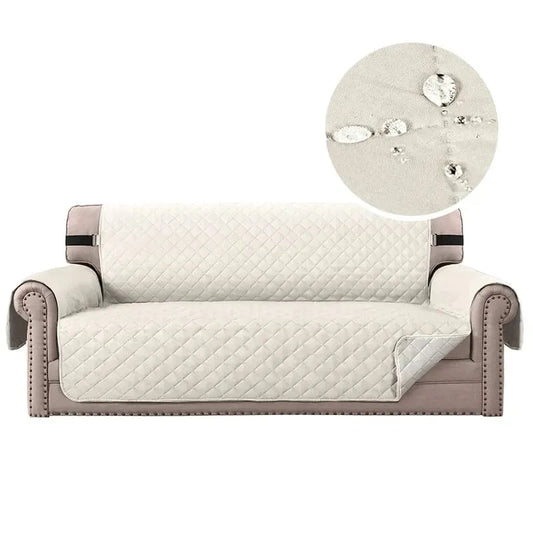 Housse de Canapé Imperméable Blanc