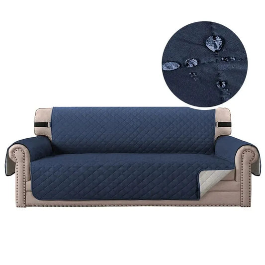 Housse de Canapé Imperméable Bleu Marine