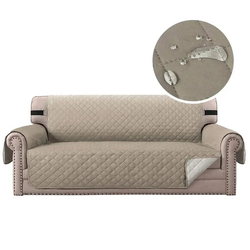 Housse de Canapé Imperméable Beige Clair