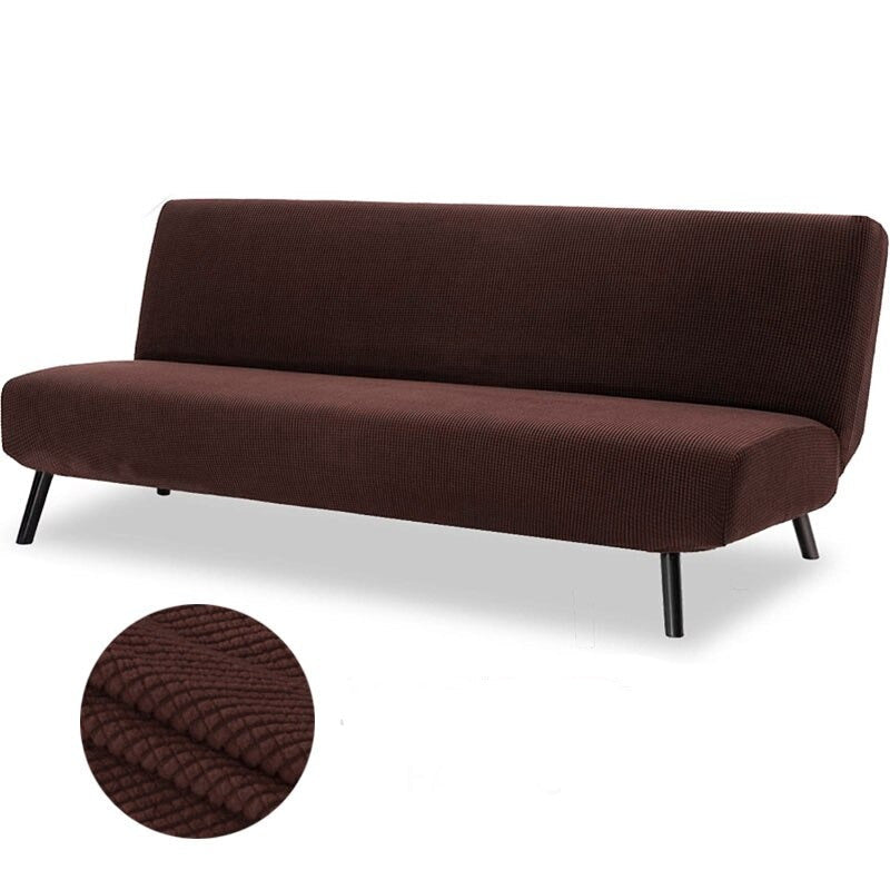 Housse pour clic clac marron - Housse de canapé clic clac coloris marron