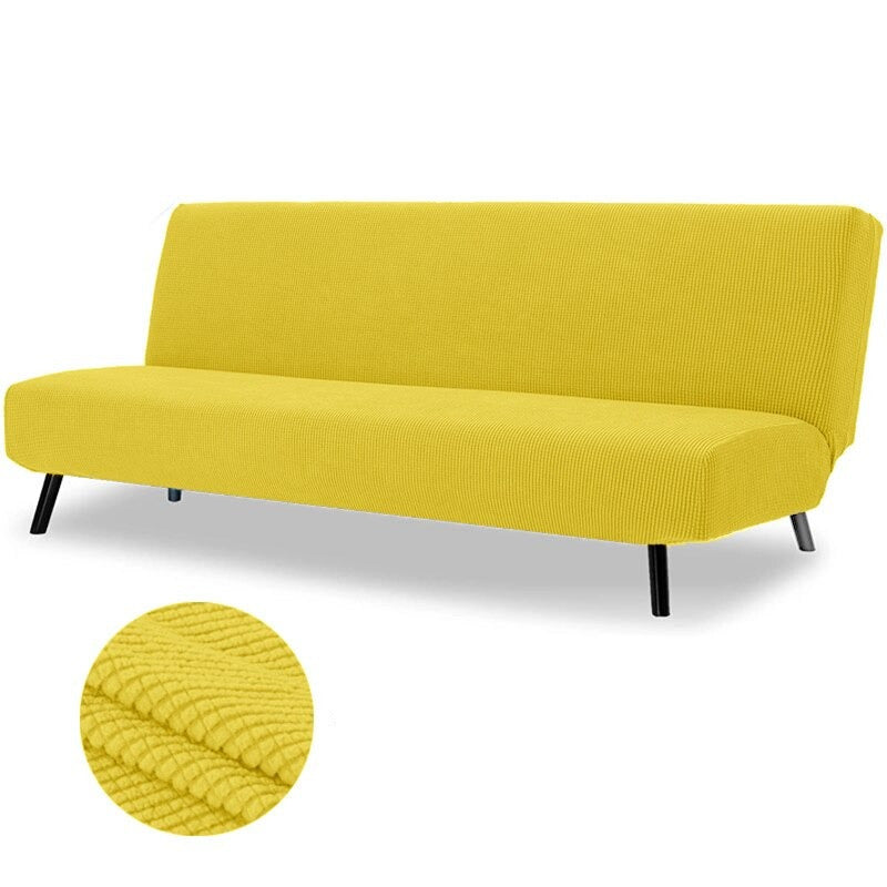 Housse de clic clac jaune - Housse de canapé clic clac coloris jaune