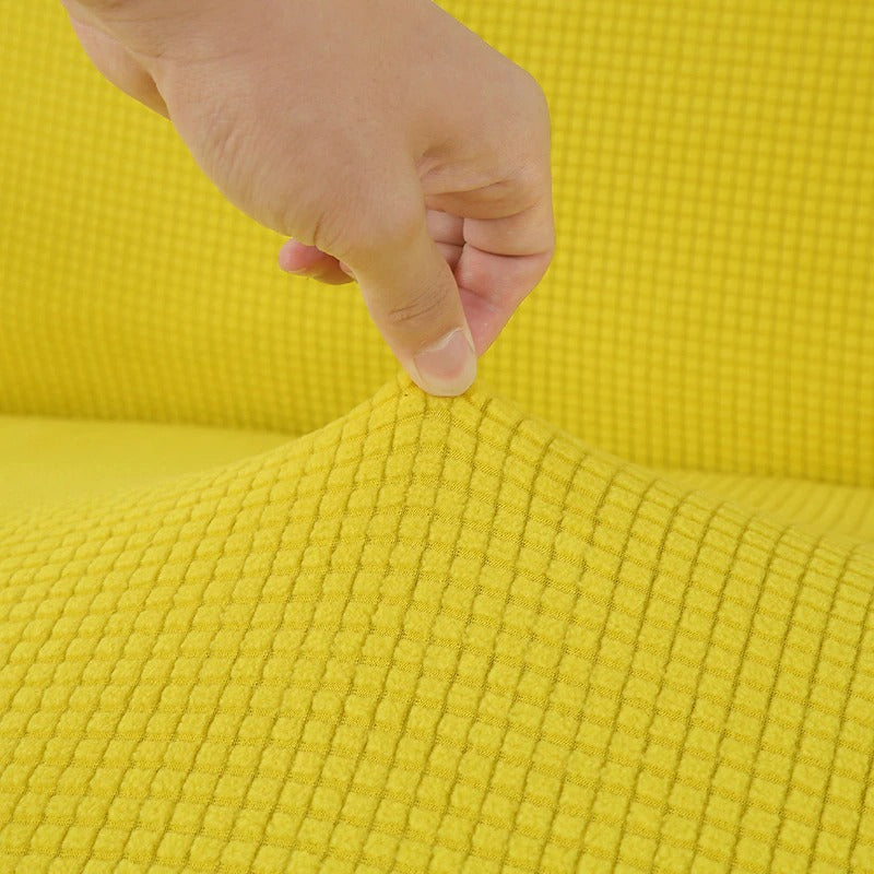 Housse de clic clac jaune - Housse de canapé clic clac coloris jaune