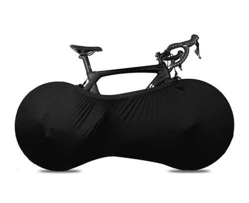 Housse vélo <br> Noir élastique
