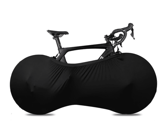 Housse vélo <br> Noir élastique