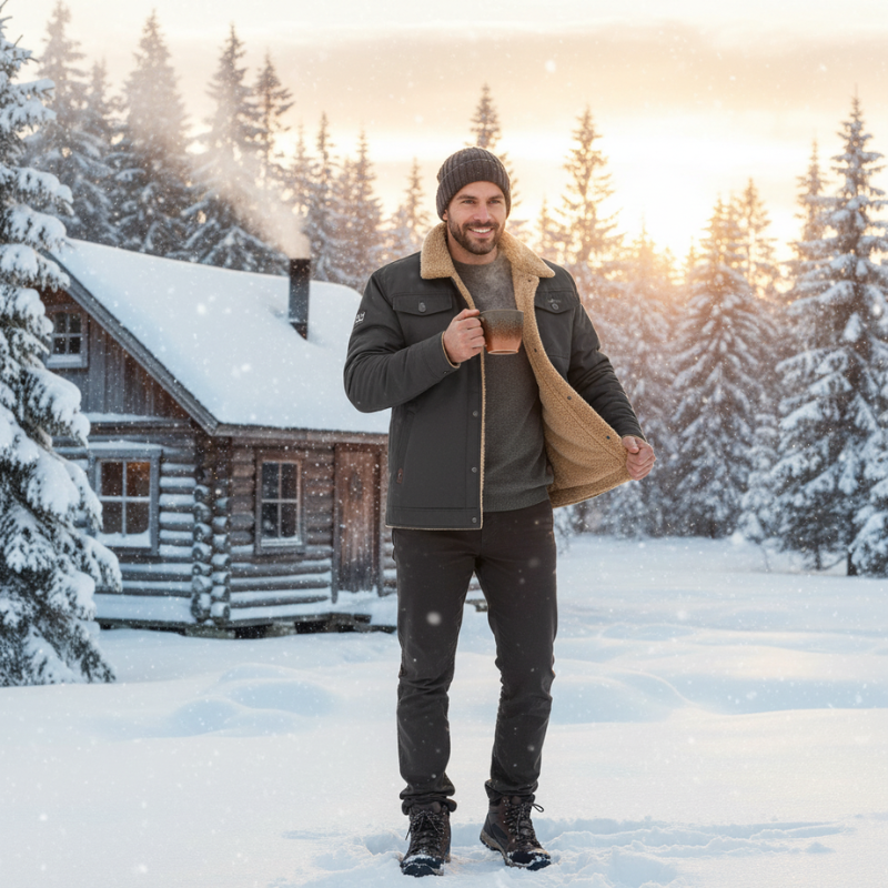 Matěj – Veste bomber pour homme élégante pour toutes les occasions