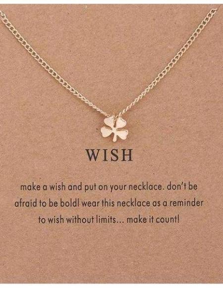 Le Trèfle: Collier Porte-Bonheur