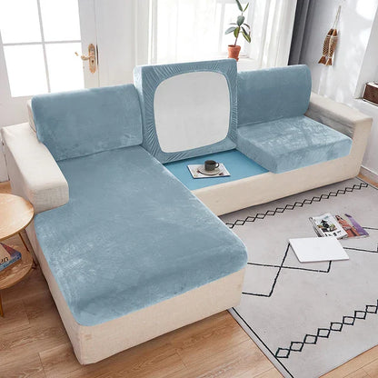 Housse Coussin Canapé Velours - Moderne
