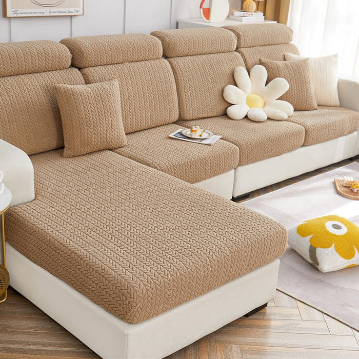 Housse Coussin Canapé - Résistant aux éclaboussures - Blé