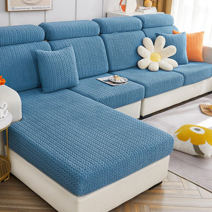 Housse Coussin Canapé - Résistant aux éclaboussures - Blé