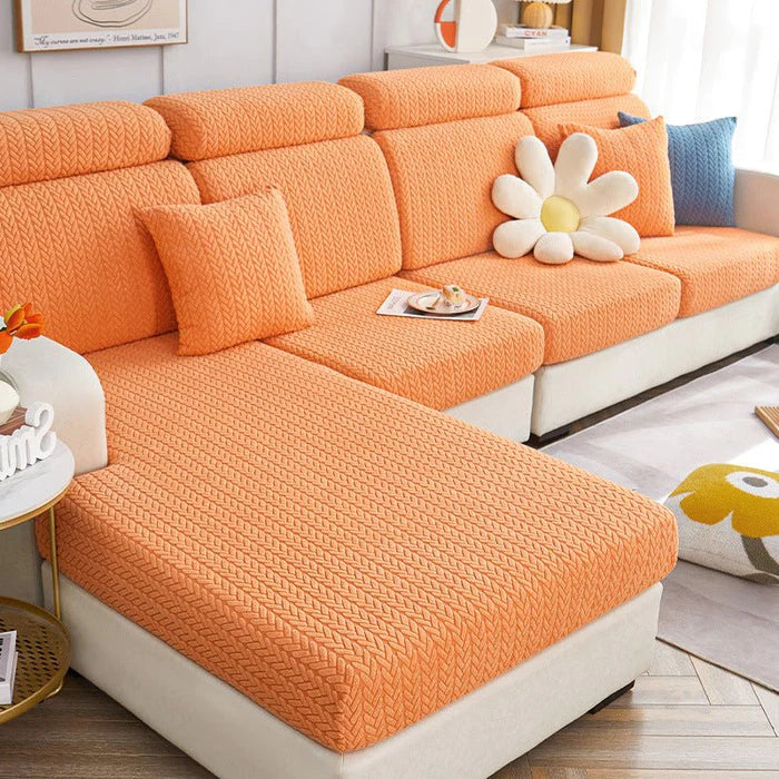 Housse Coussin Canapé - Résistant aux éclaboussures - Blé