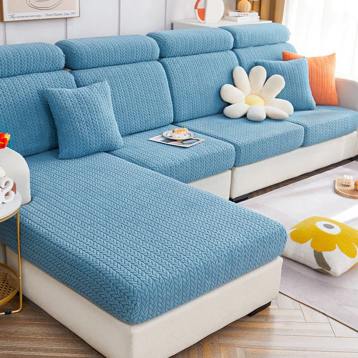 Housse Coussin Canapé - Résistant aux éclaboussures - Blé