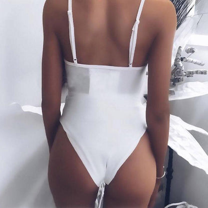 Maillot de bain une pièce Jeane - Blanc