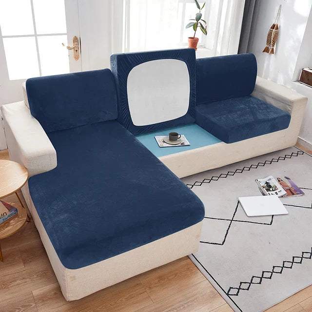 Housse Coussin Canapé Velours - Moderne