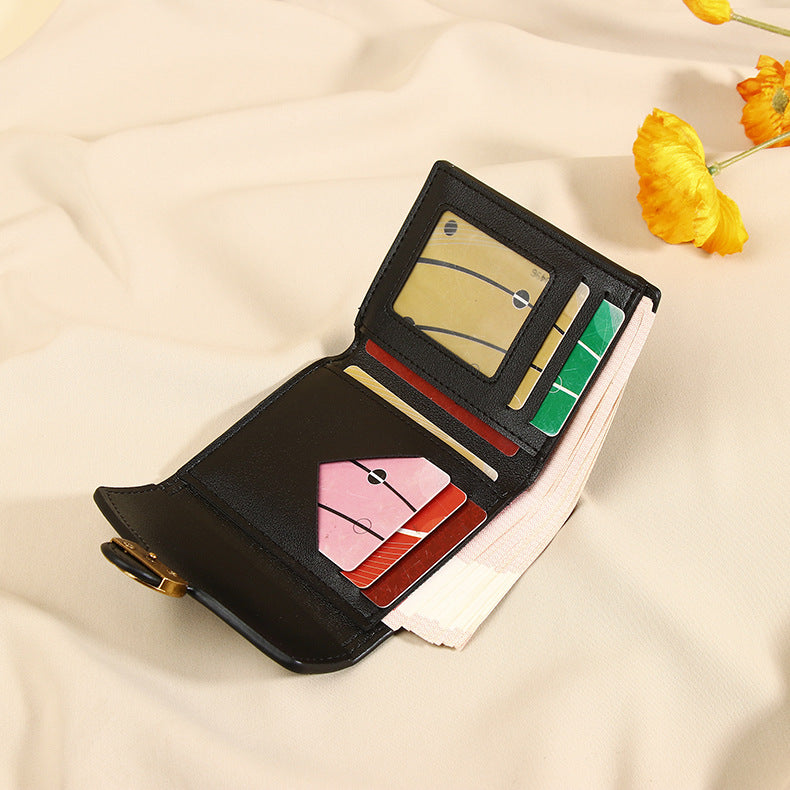 Petit portefeuille luxe femme