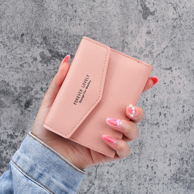 Petit portefeuille élégant femme