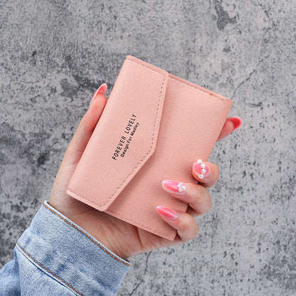 Petit portefeuille élégant femme