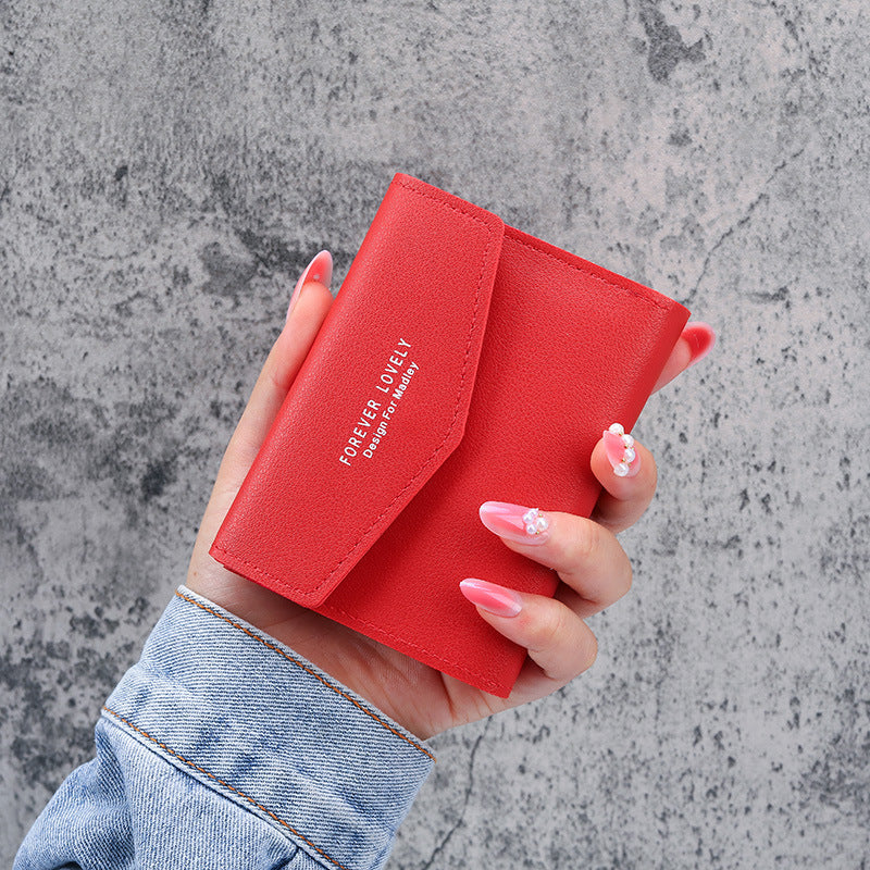 Petit portefeuille élégant femme