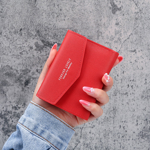 Petit portefeuille élégant femme