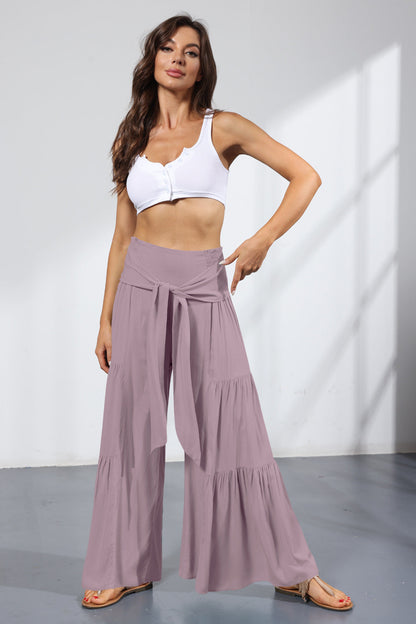 Pantalon hippie chic sculptant