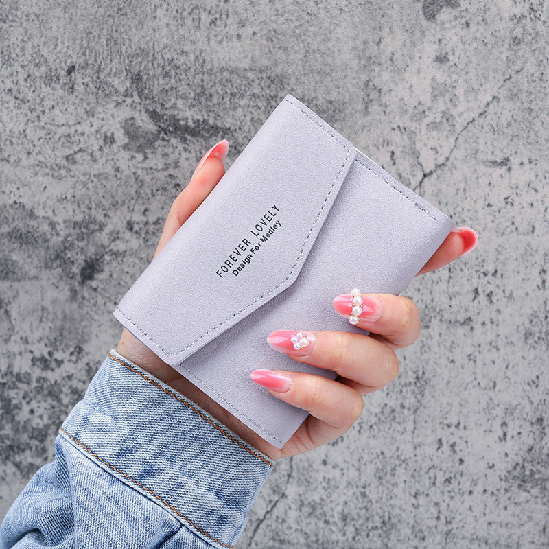 Petit portefeuille élégant femme