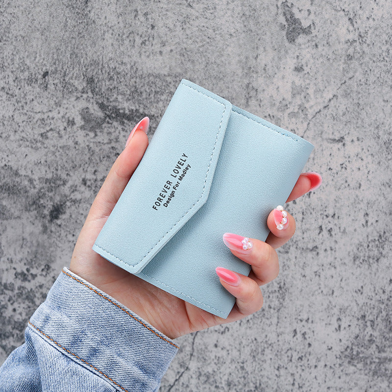 Petit portefeuille élégant femme