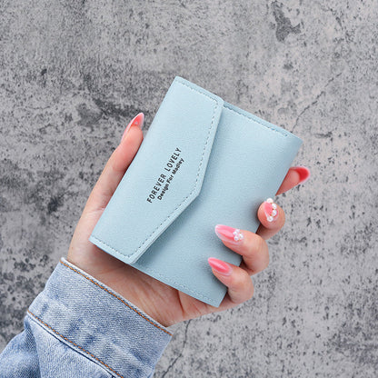 Petit portefeuille élégant femme