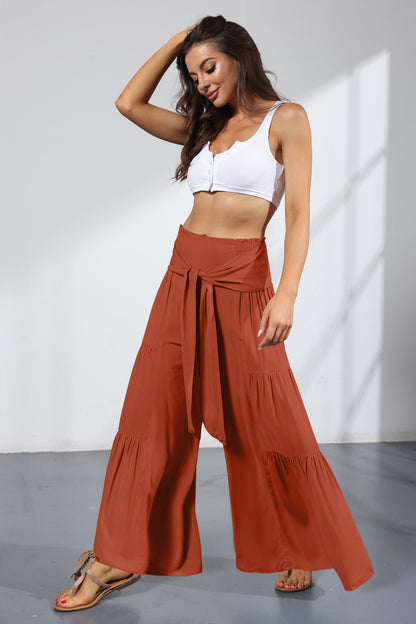 Pantalon hippie chic sculptant