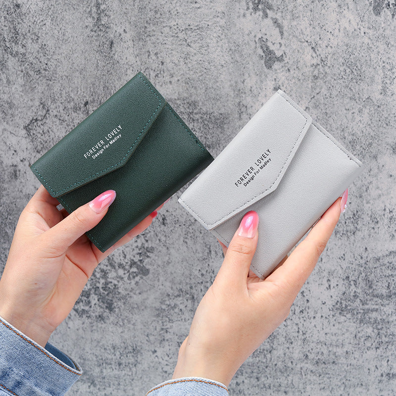 Petit portefeuille élégant femme