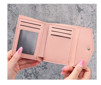 Petit portefeuille élégant femme